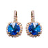 Auskarai "Klaris VII (Safyras)" su Swarovski™ kristalais